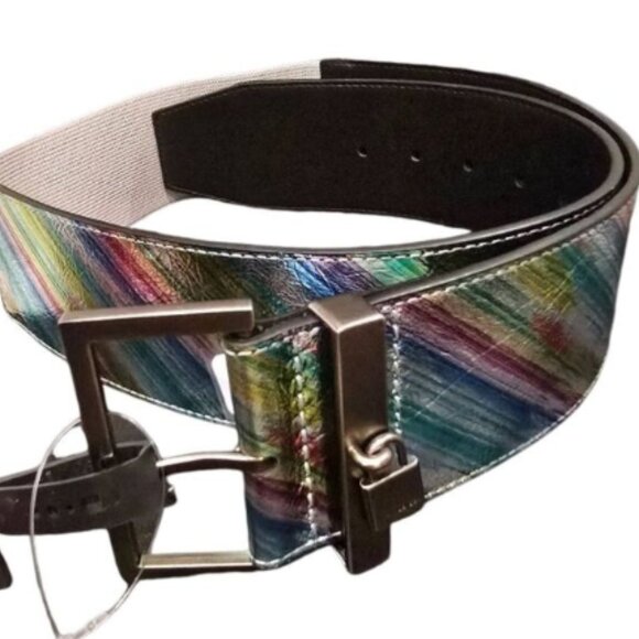 KURT GEIGER LONDON Stretch Belt S/M - Picture 5 of 10